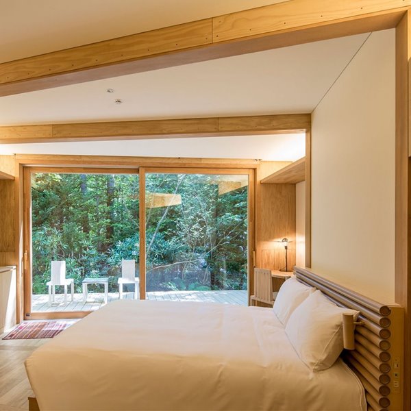 Una de las habitaciones del hotel
