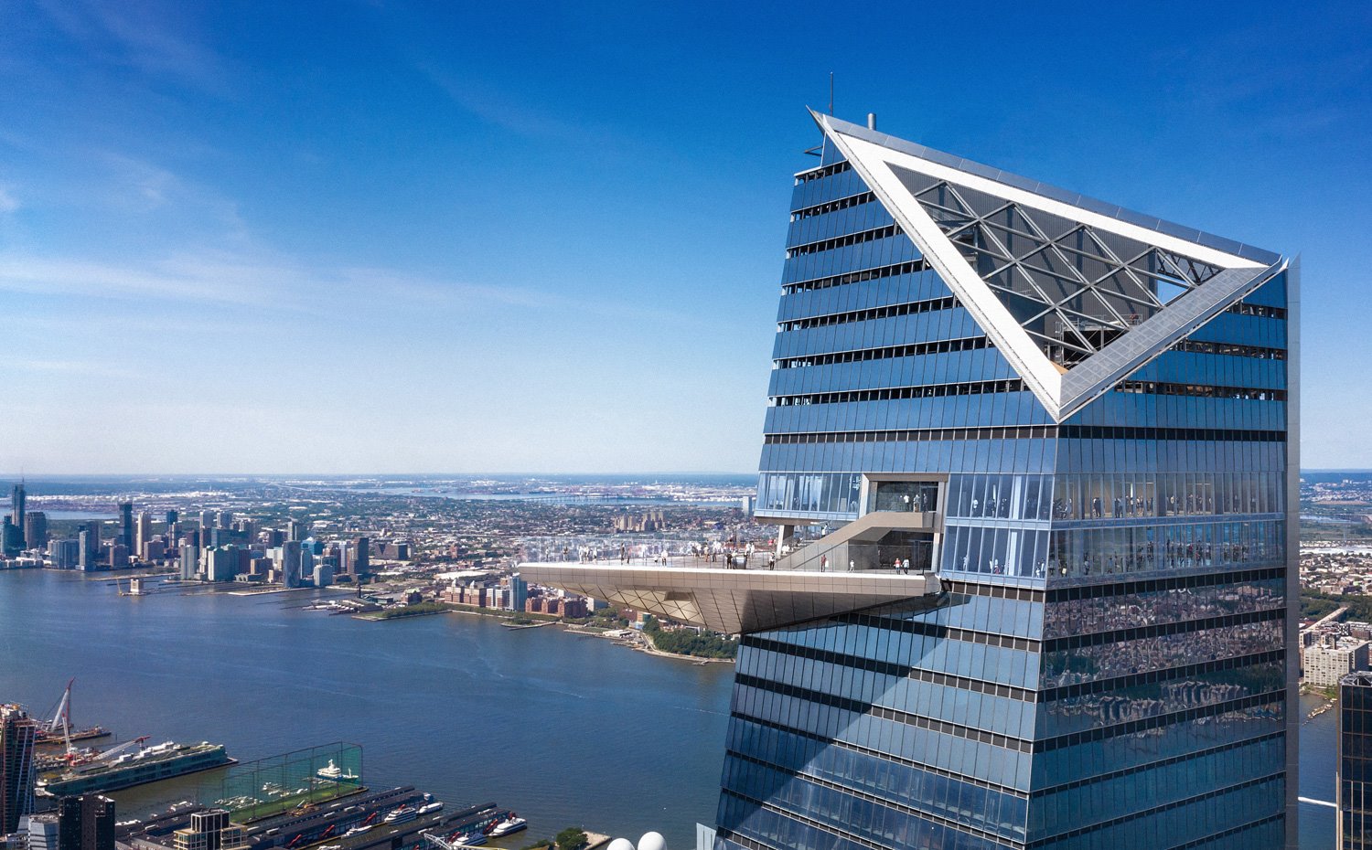 Hudson Yards' Edge, a 1,131-foot sky deck in NYC, opens in March 2020