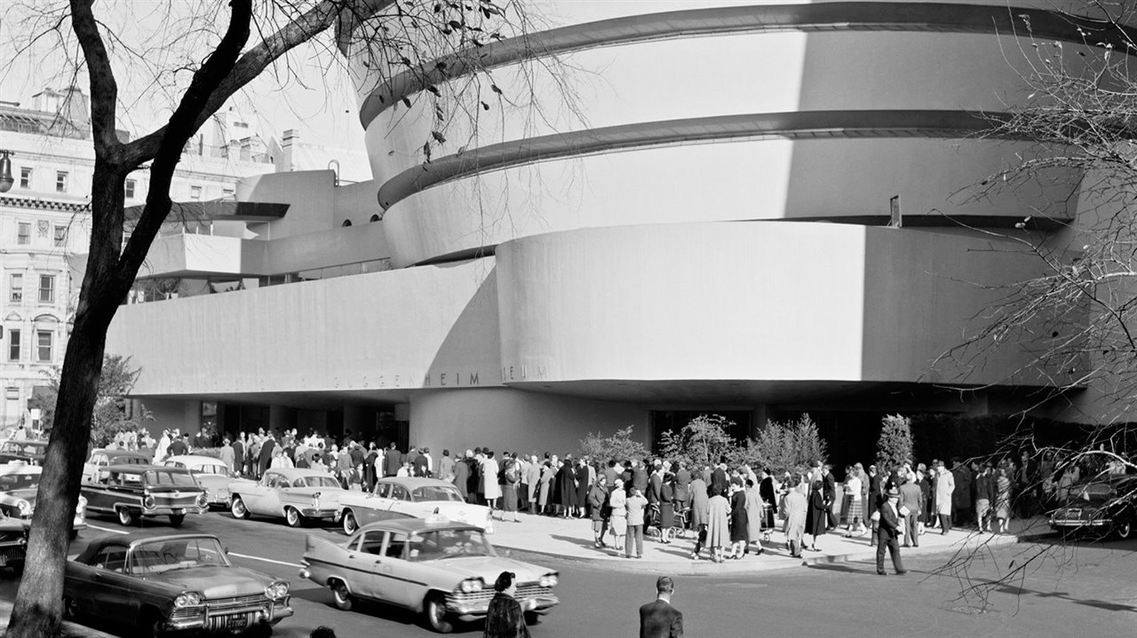 EL edificio testifica no solo el genio arquitectónico de Wright , sino también el espíritu aventurero de Solomon R. Guggenheim.
