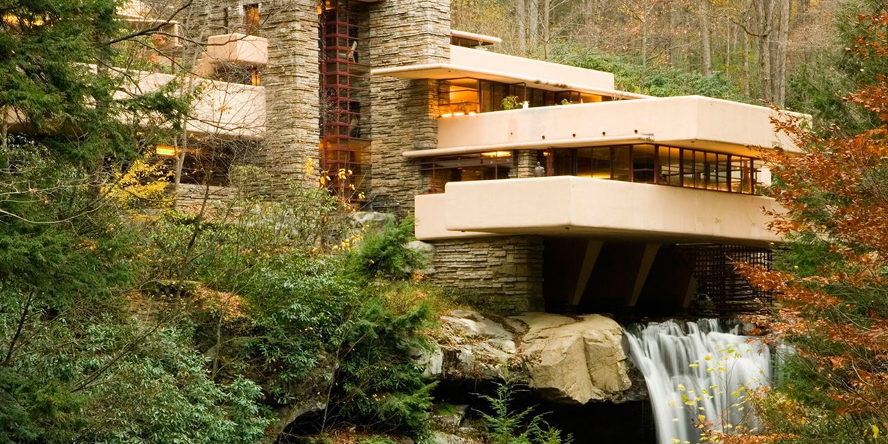 "Quiero que vivas en la cascada, no solo que la mires", le dijo el arquitecto a Edgar J Kaufmann. 