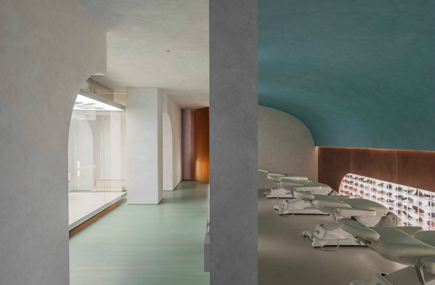Aqua Health Clinic en Pekín por Waterfrom Design 