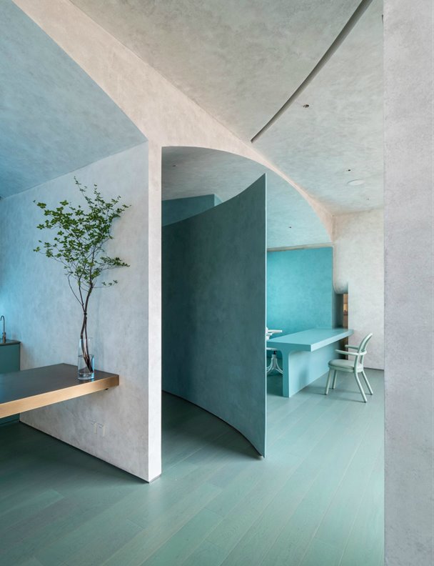 Un spa en el que la arquitectura relaja tanto como un masaje