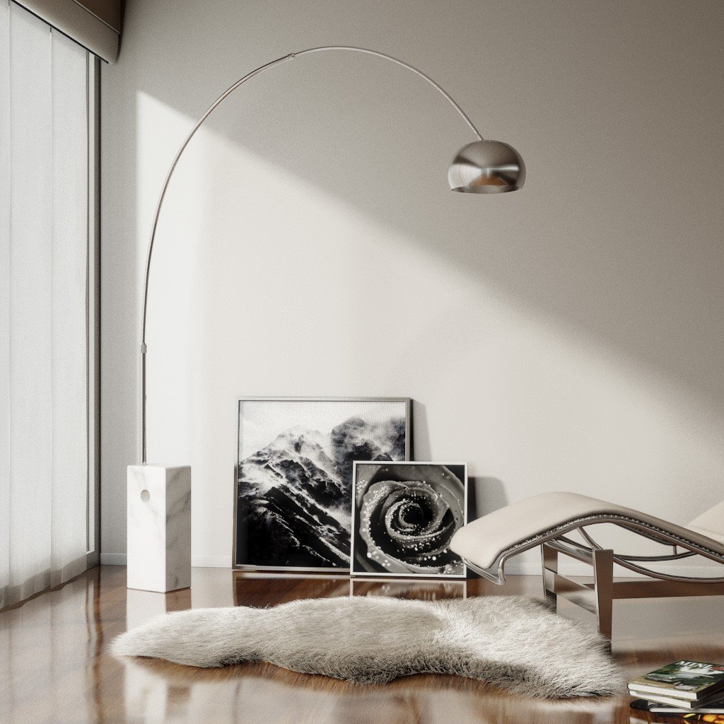 Lampara Arco de Flos
