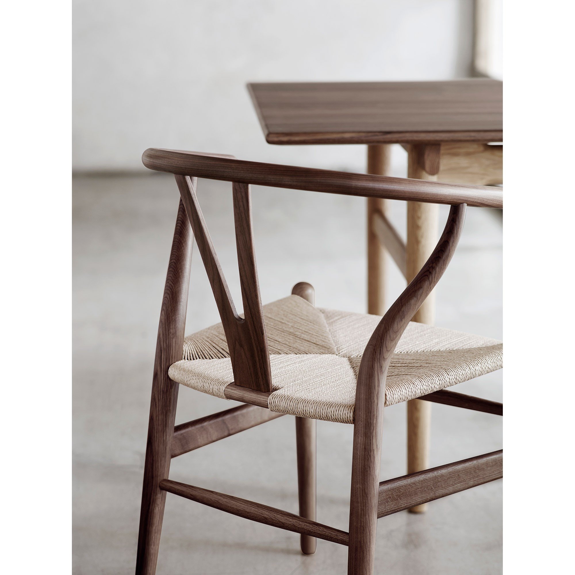Silla Wishbone CH24 de Hans J Wegner para Carl Hansen
