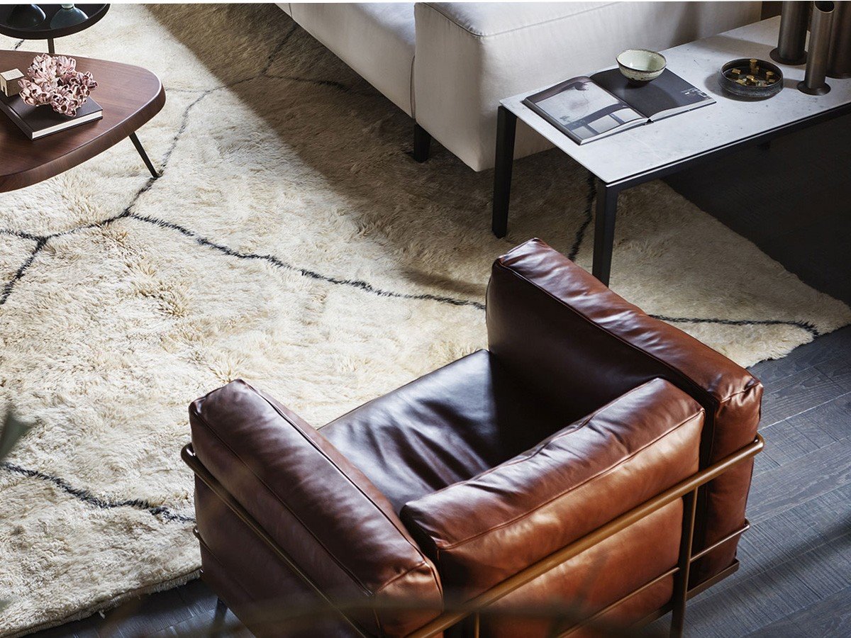 Sillon LC3 le corbusier Charlotte Perriand