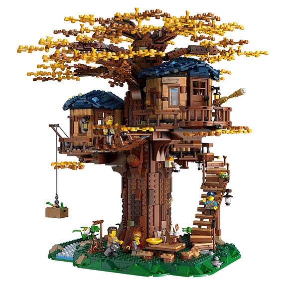 LEGO contruye su Casa del Árbol con materiales sostenibles
