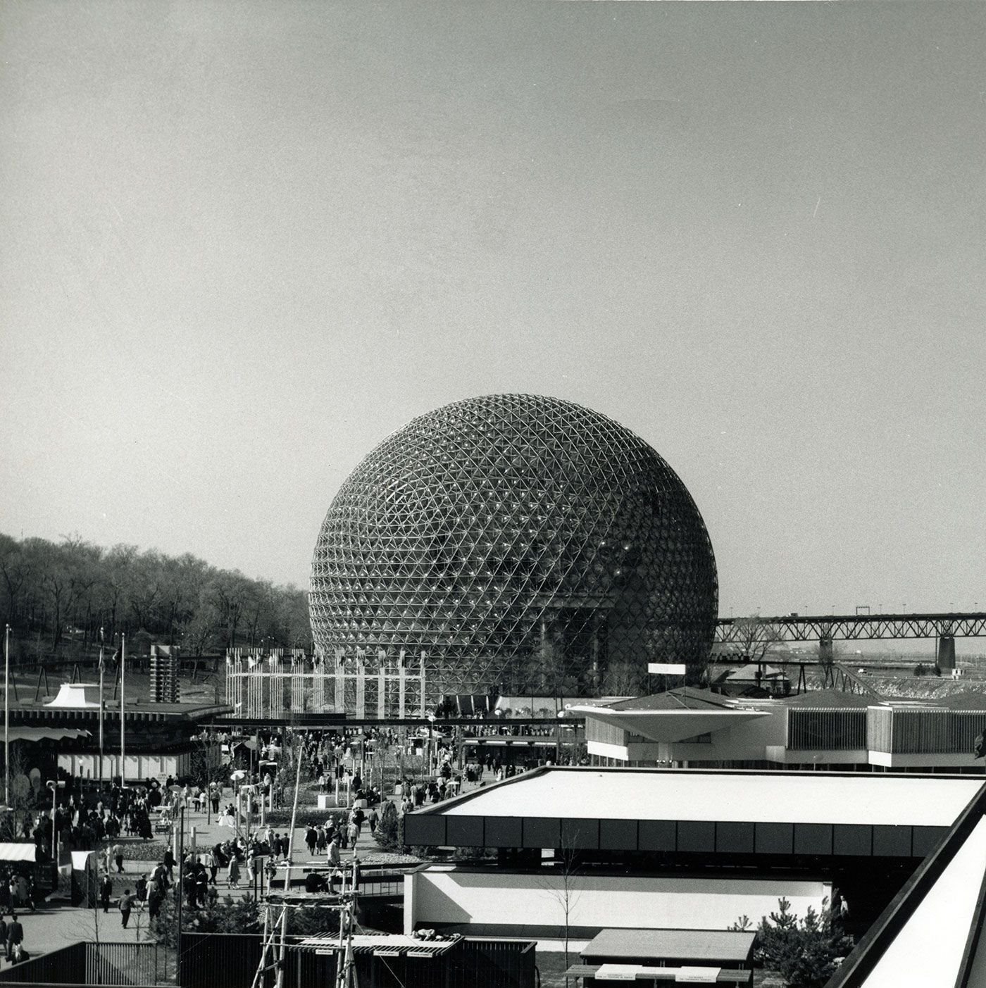 Cupula Geodesica en Quebec realizada junto a Buckmister Fuller