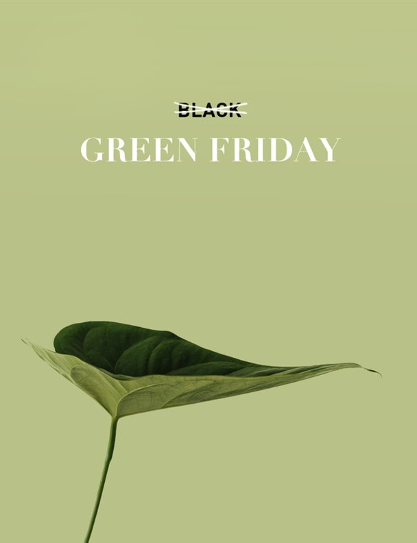 Green Friday: la alternativa para el día más consumista del año