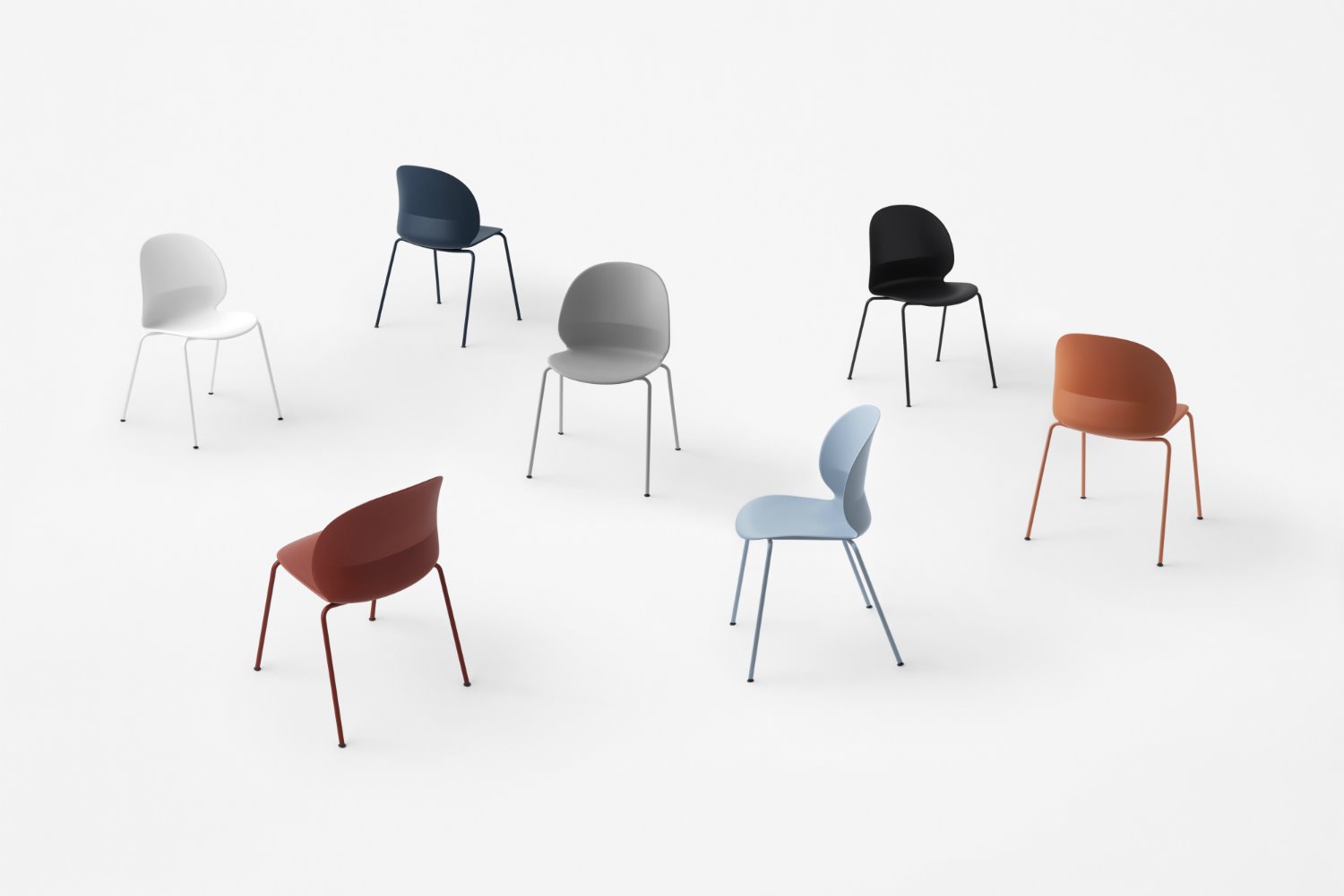 Silla N02 Recycle de Oki Sato para Fritz Hansen 
