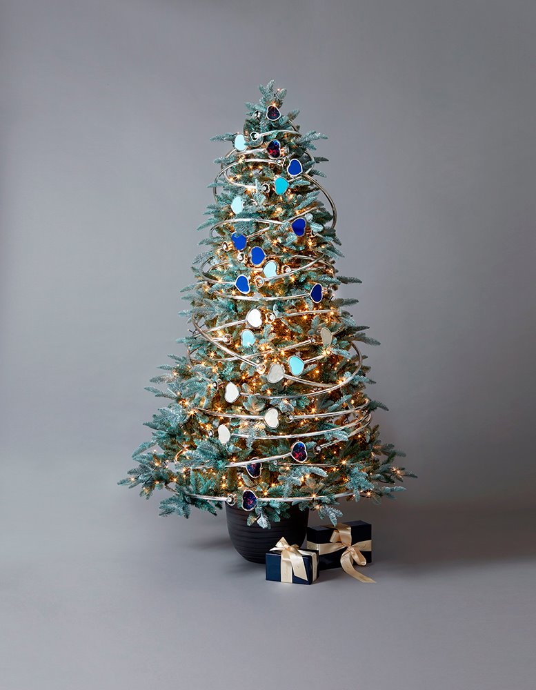 arbol-chopard-solidarity-christmas-tree. Y el original también es una expresión de buenos deseos. 