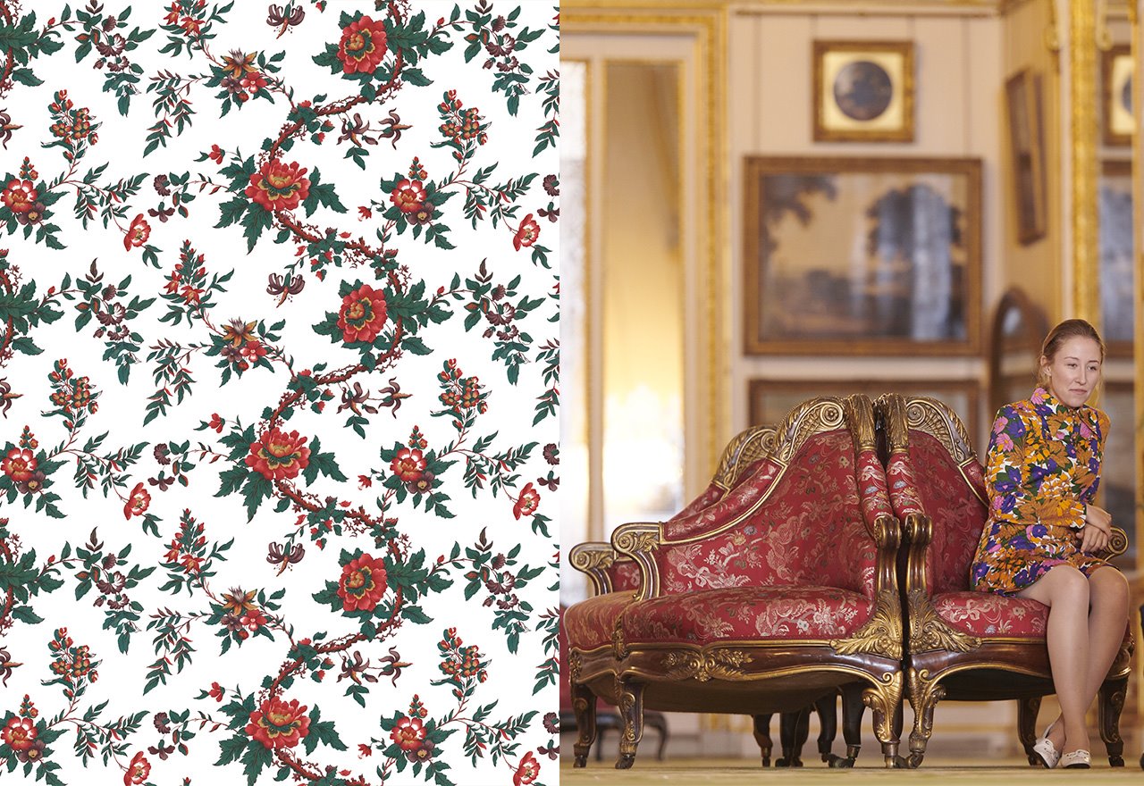 The Crown Sofas tela estamapada de Gaston y Daniela. La naturaleza en casa