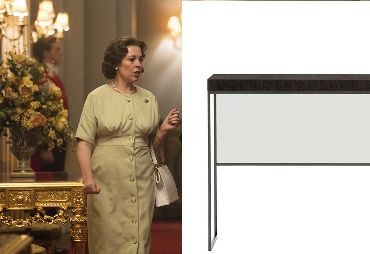 The Crown mesilla consola de Maxalto. Modernidad y orden