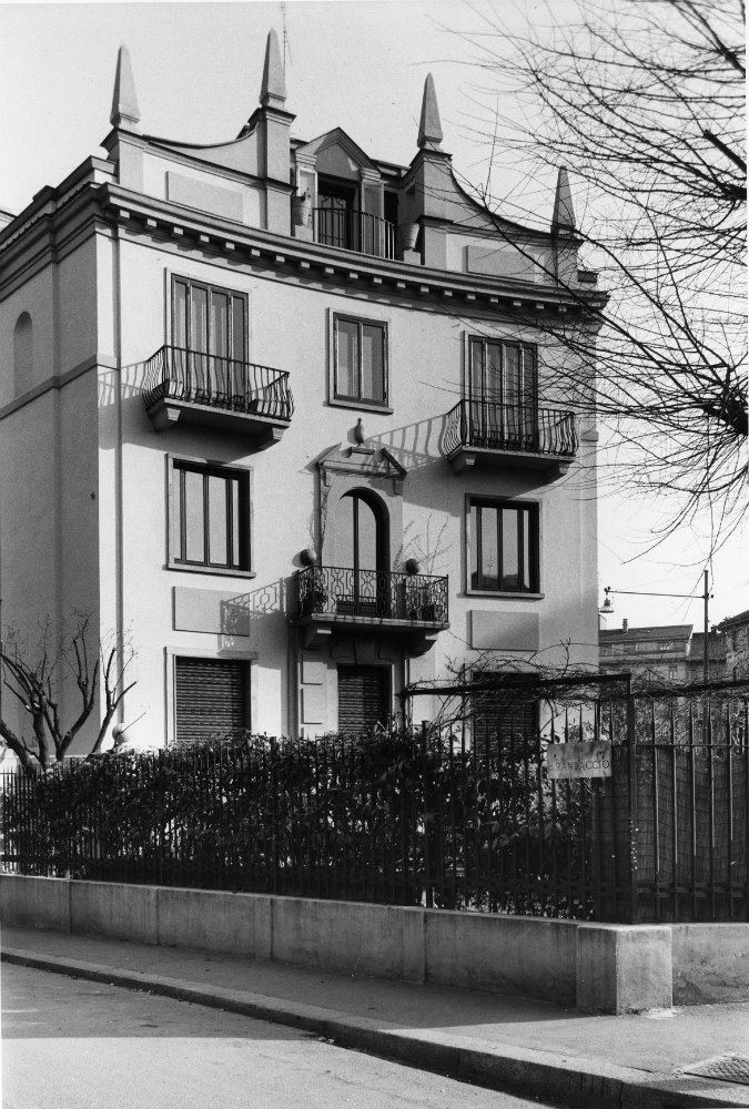 Casa en Via Giovanni Randaccio Milán 1924-26 de Gio Ponti