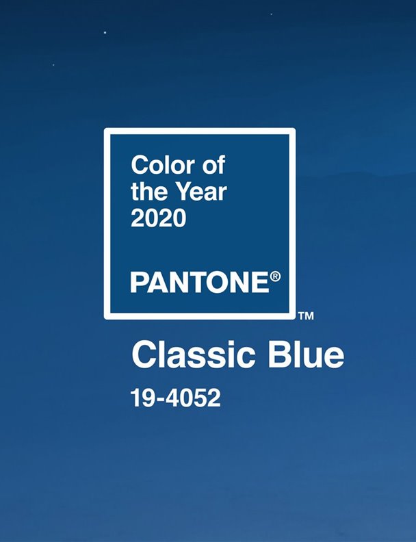 Pantone se acaba de pronunciar: el Color del Año 2020 es el Classic Blue