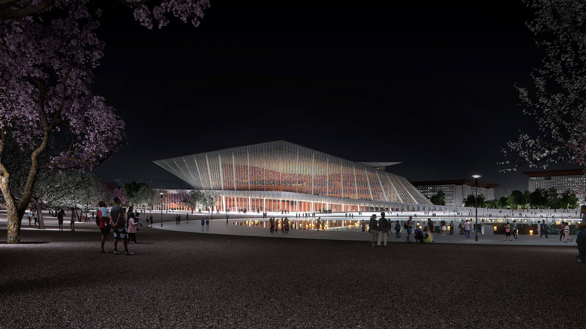 7891011 N3. Gran Teatro Xingtai China exterior