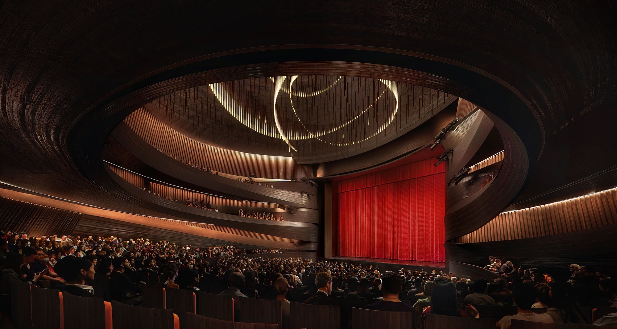 7891011 N4. Gran Teatro Xingtai China interior