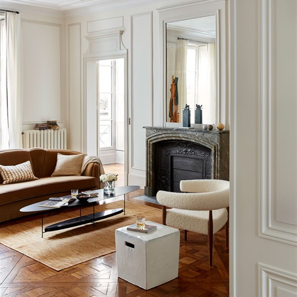 Este apartamento parisino es el claro ejemplo del 'charme français'