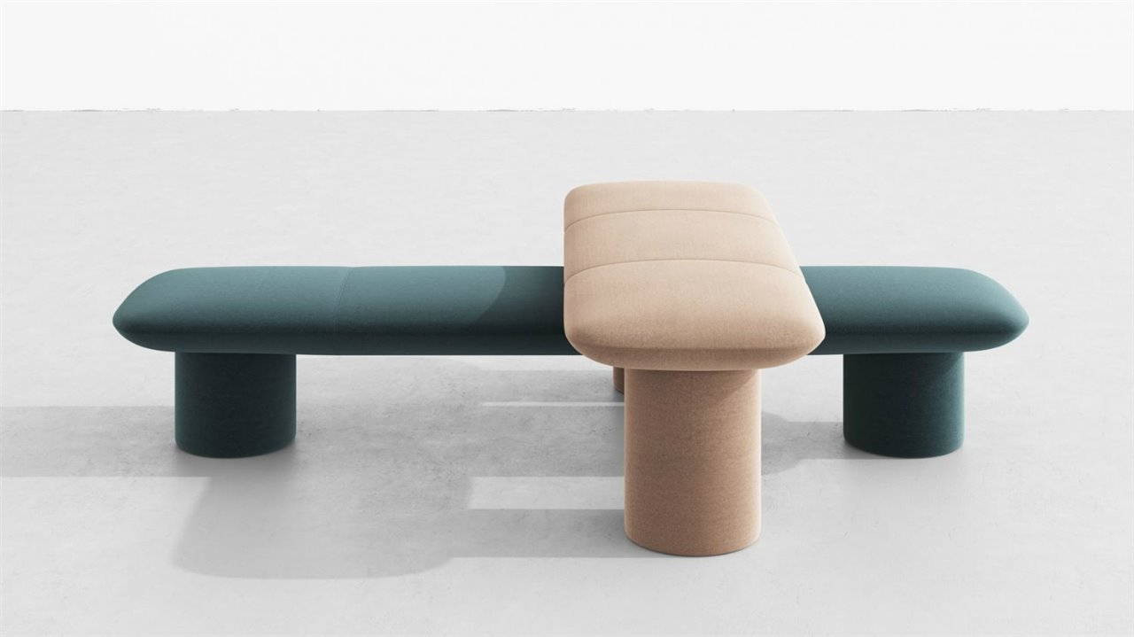 Las oficinas de Google o Microsoft cuentan con muebles de la firma danesa +Halle. 