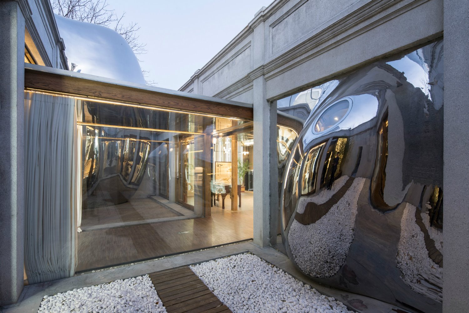 Hutong Bubble 218 de MAD Architects en Pekín  