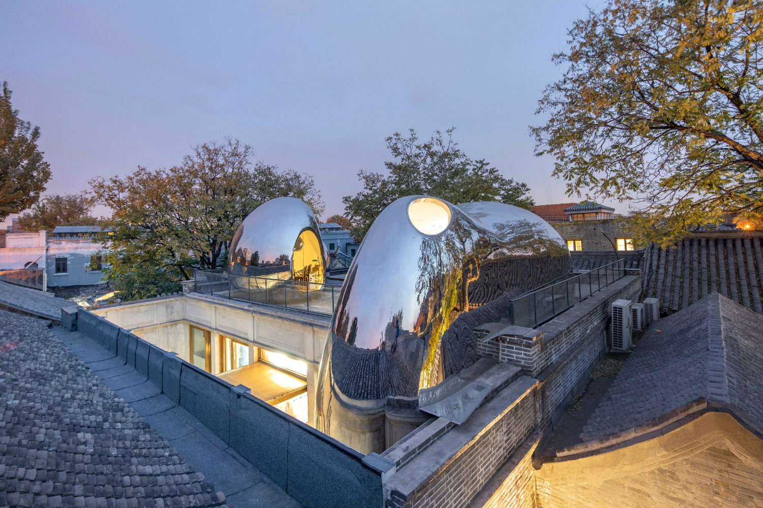 Hutong Bubble 218 de MAD Architects en Pekín 