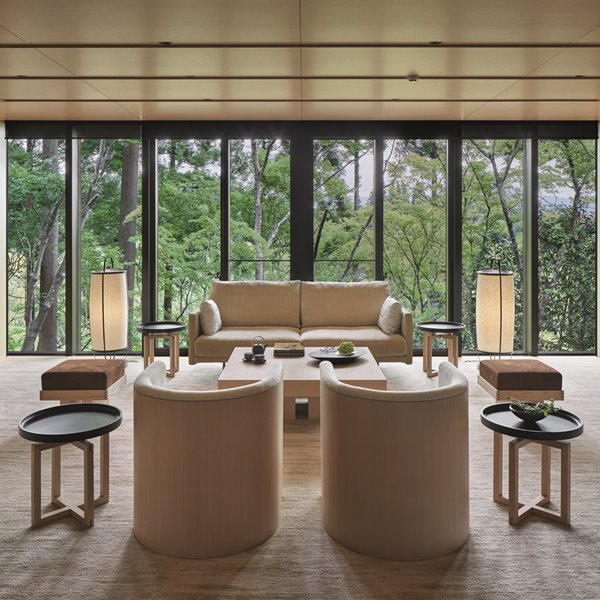 Washigamine Suite Living Room sala de estar amn hotel tokyo