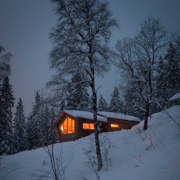 Cabañas en Oslofjord de Snohetta