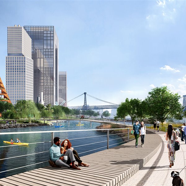 Nueva York ya no vivirá de espaldas al río gracias a BIG Architects