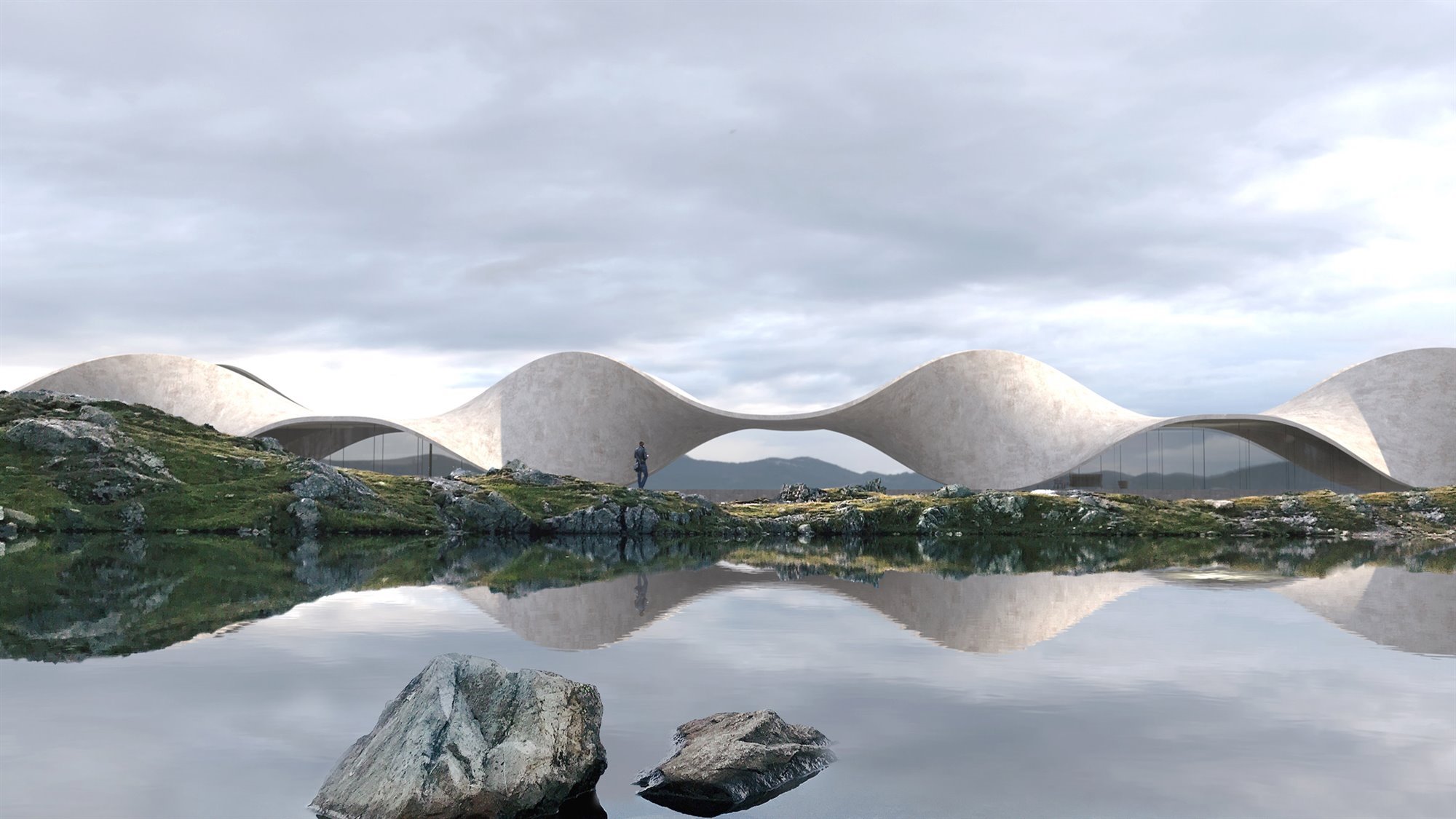 Arquitectura conceptual en la twine house firmada por Antony gibbon