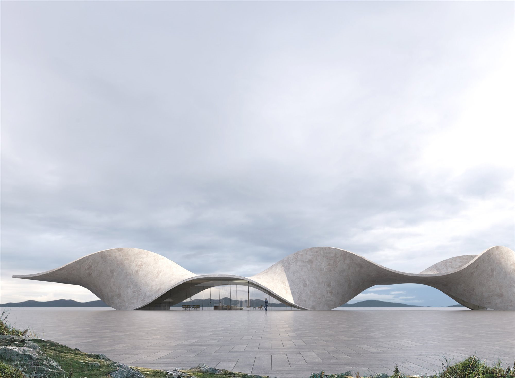La  twine house es una muestra de arquitectura conceptual de Antony Gibbon