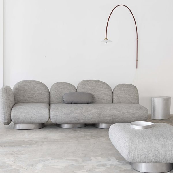 sofa personalizable gris valerie objets