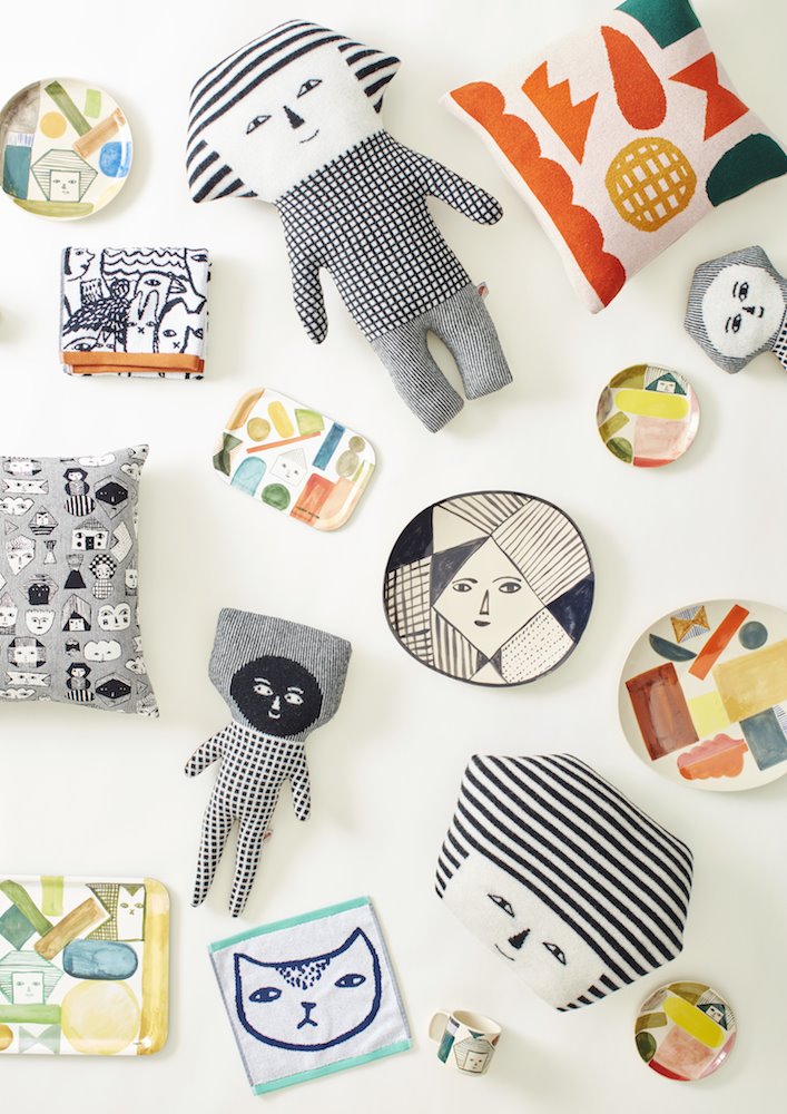 coleccion de objetos de decoracion infantil Allsorts de Donna Wilson