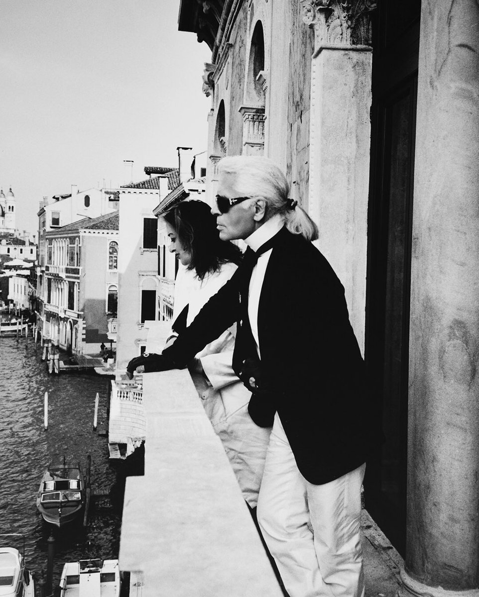 Zaha Hadid Karl Lagerfeld