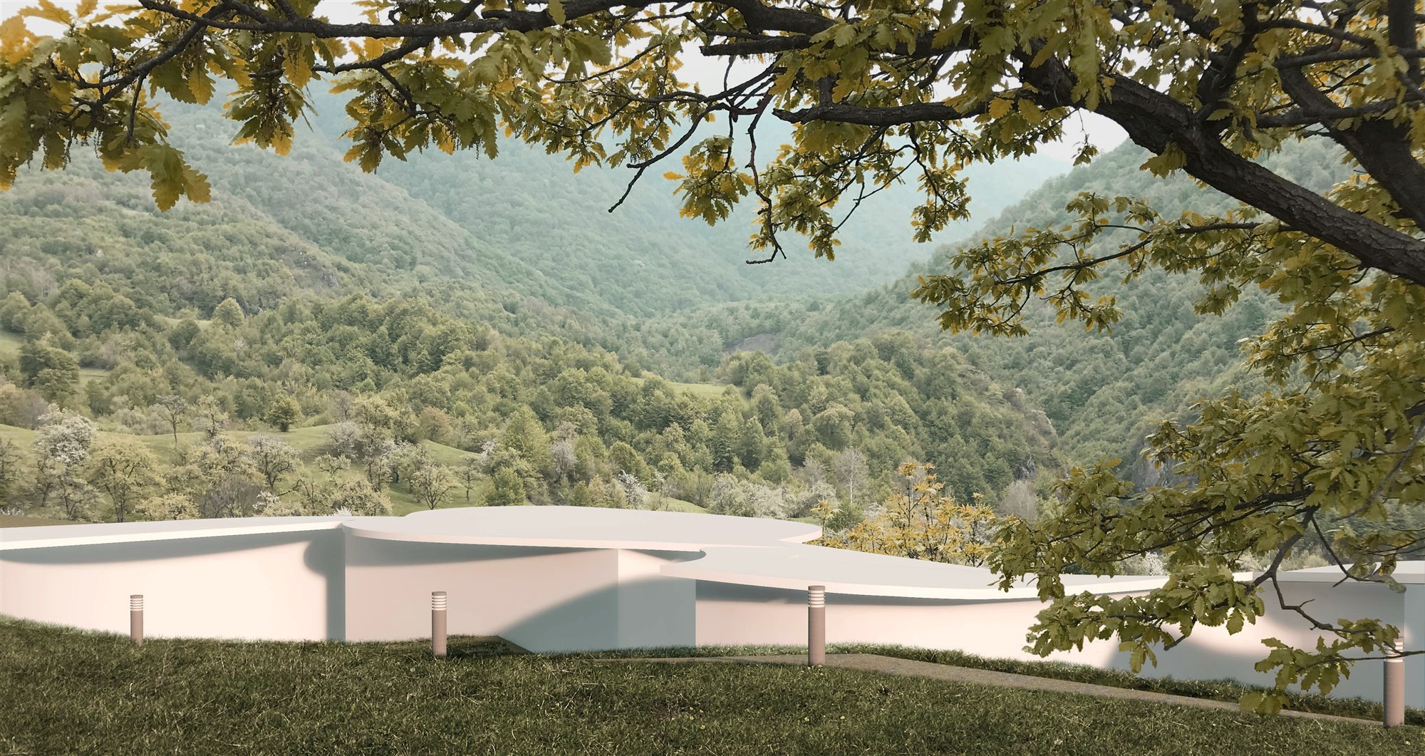 hotel loor con spa en plena naturaleza por paul kaloustian
