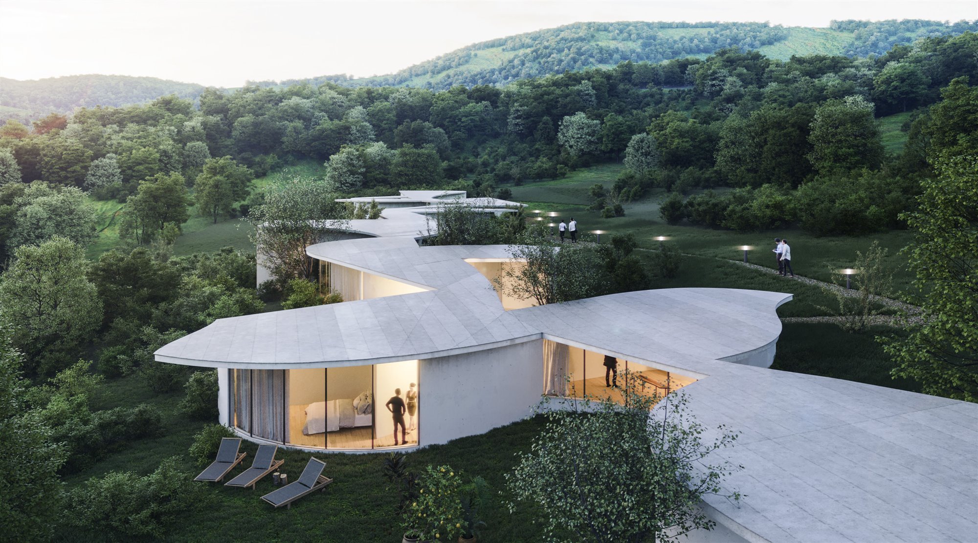 Resort Loor hotel diseñado por Paul Kaloustian en armenia