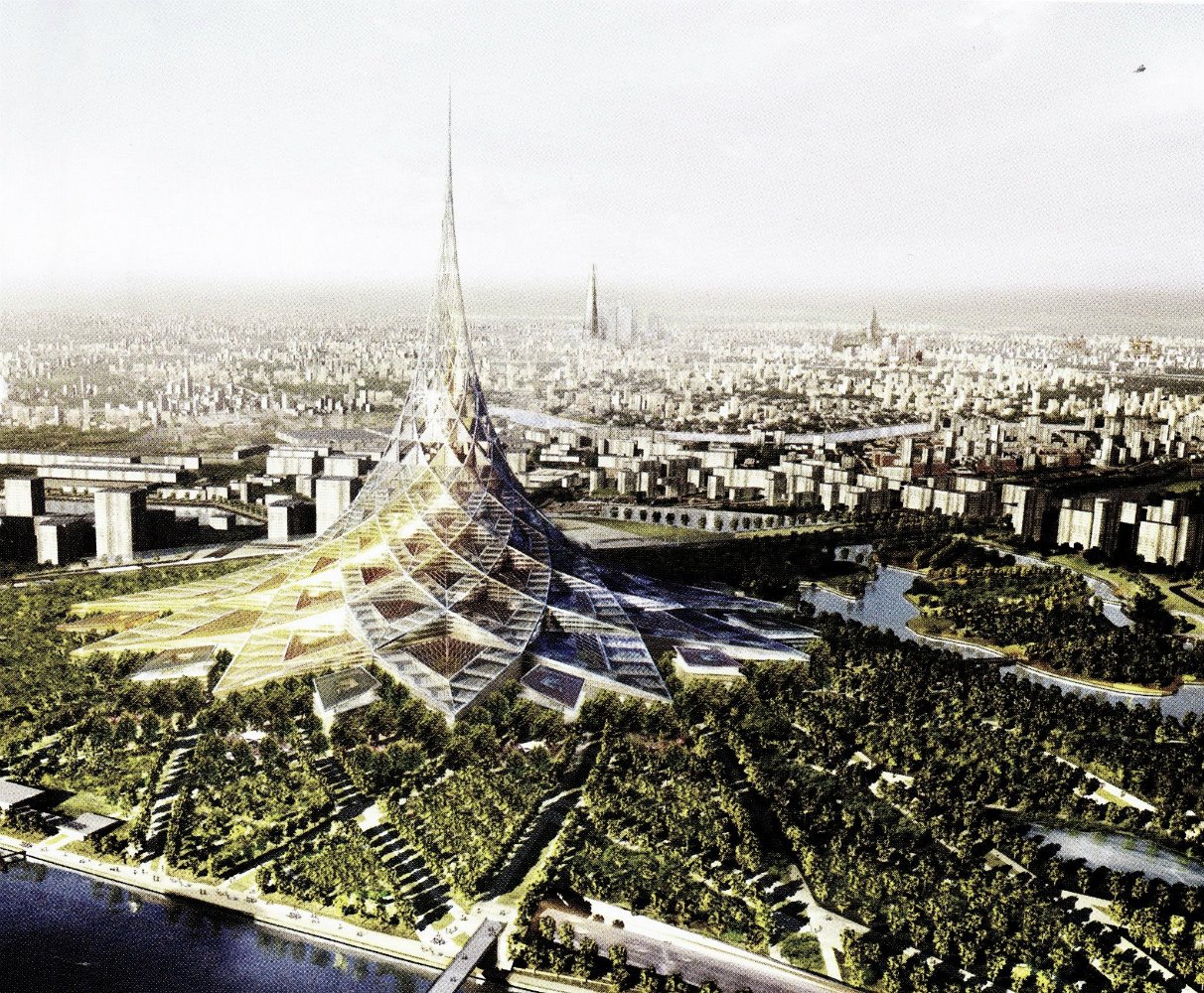 Crystal Island de Norman Foster en Moscú