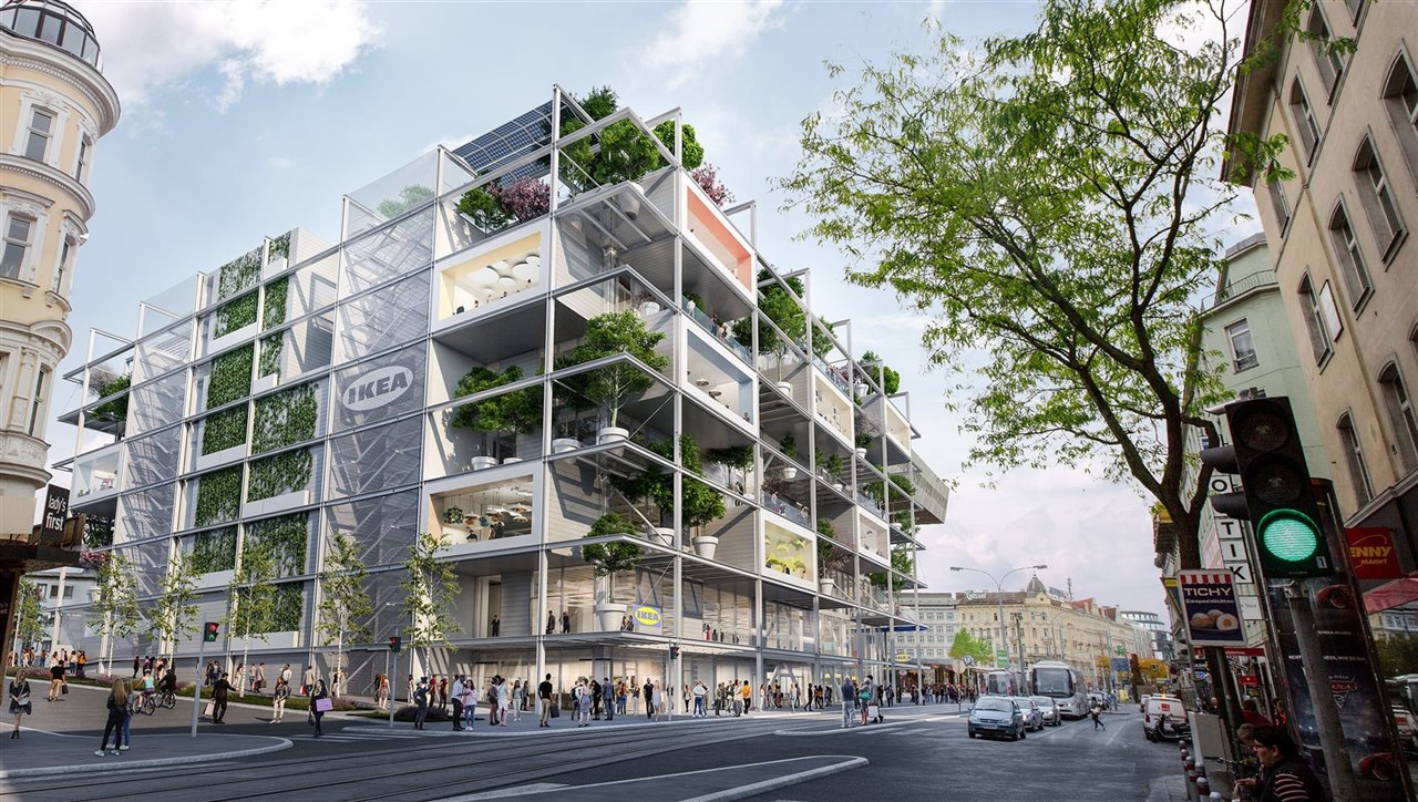 El nuevo establecimiento no contará con aparcamiento, pero se encuentra en una zona extraordinariamente bien comunicada de Viena, con todos los transportes públicos a mano. En las dos primeras plantas habrá un hotel de la nueva marca Jo&Joe de Accor.
