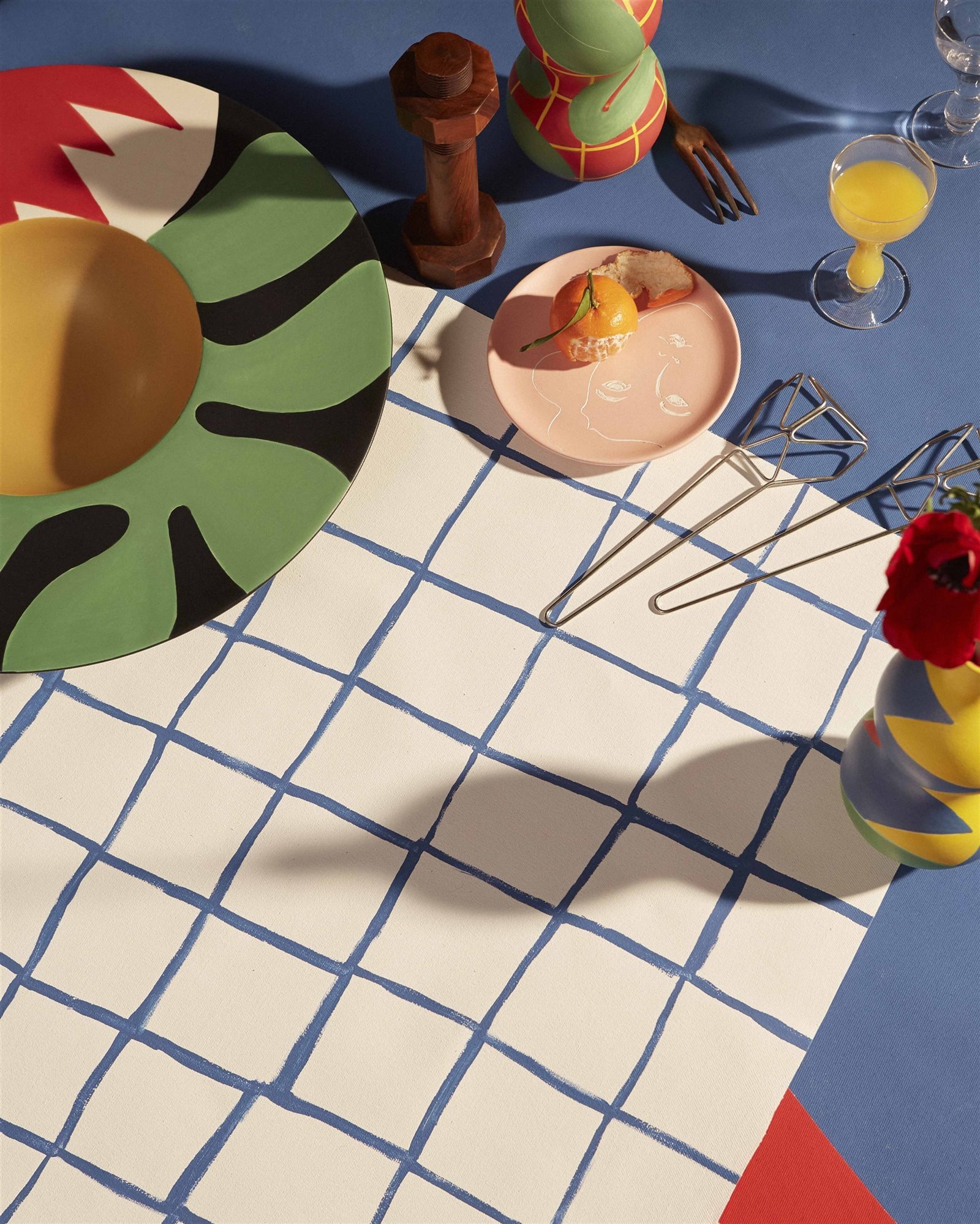 Coleccion de ceramica platos y jarrones de maison matisse la musique