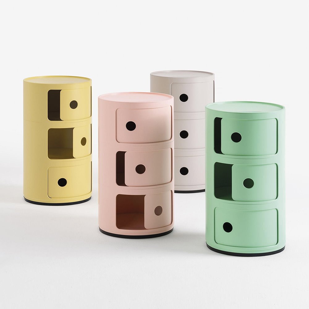 plástico componibile bio kartell