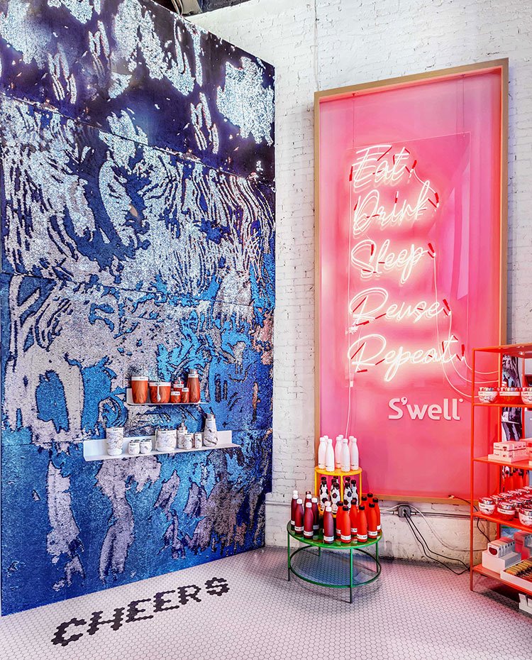 Corner de S'Well, en la planta 1 de la tienda de NY