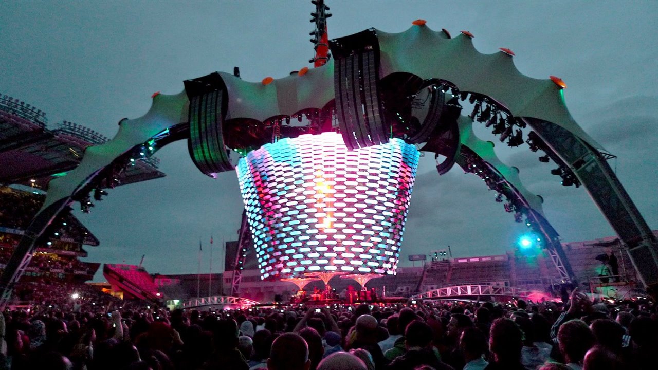 Willie Williams es el responsable de 'The Claw', el mastodonte escenario de 50 metros de altura que U2 pasearon entre 2009 y 2011 en el 'U2 360° Tour'.