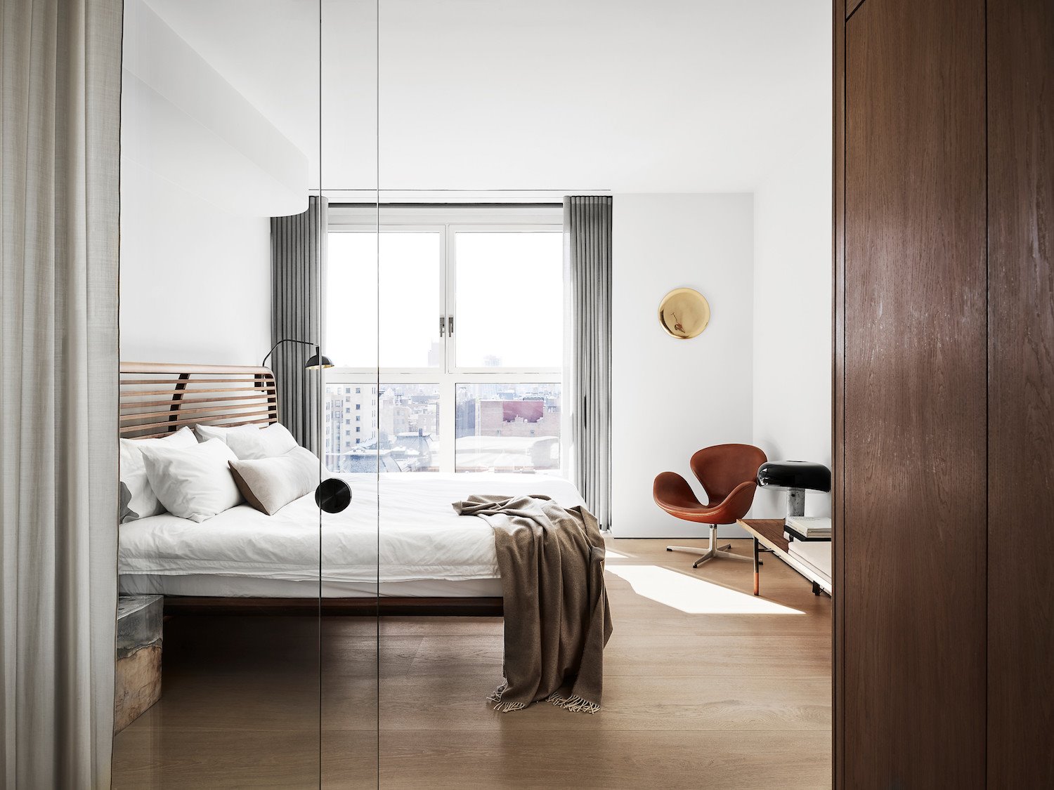 atico en PArk Avenue Nueva York con muebles de diseno de Fritz Hansen 3