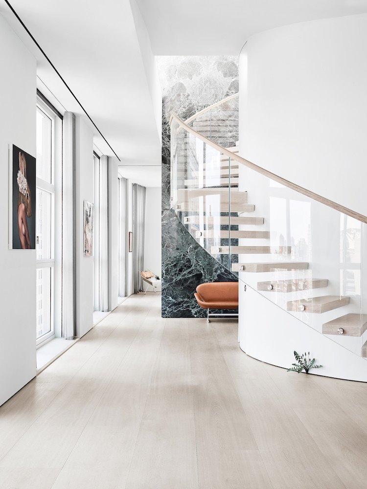 atico en Park Avenue Nueva York con muebles de diseno de Fritz Hansen 4