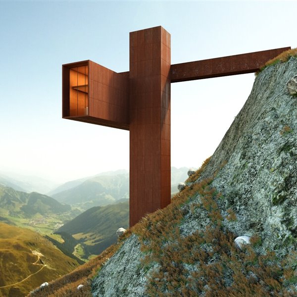 Aunque no lo parezca, este mirador es una casa que rinde culto al paisaje (y al silencio) 