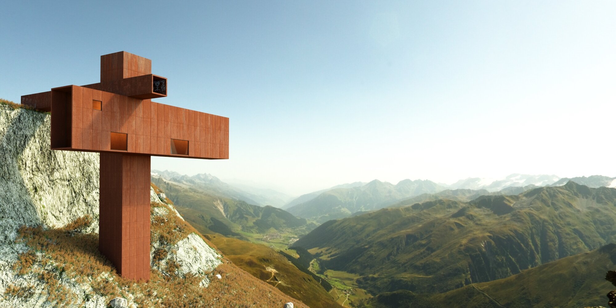 xyz house en suiza por John Beckmann