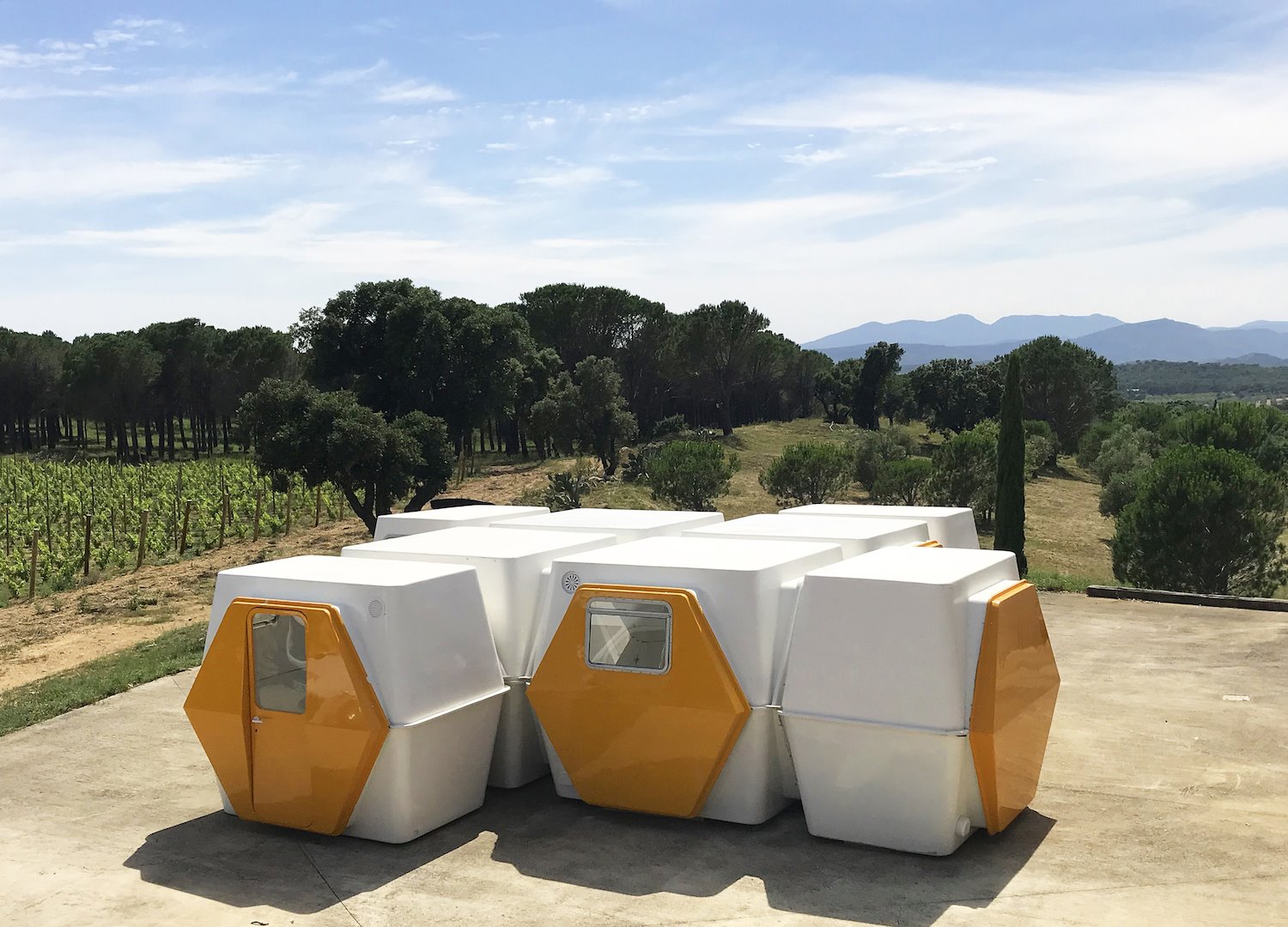 microcasa Hexacube de George Candilis