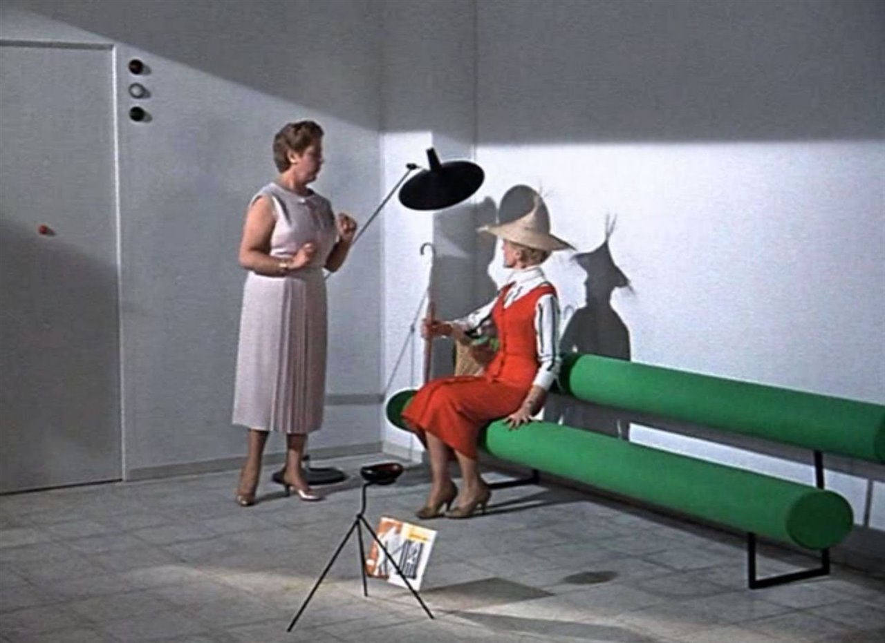 El sofá de «Mi tío», un diseño del propio director de la película, Jacques Tati.