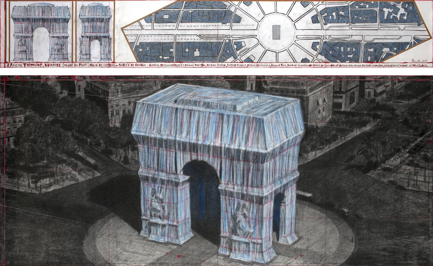 vista-del-arco-de-triunfo-de-paris-envuelto-por-christo