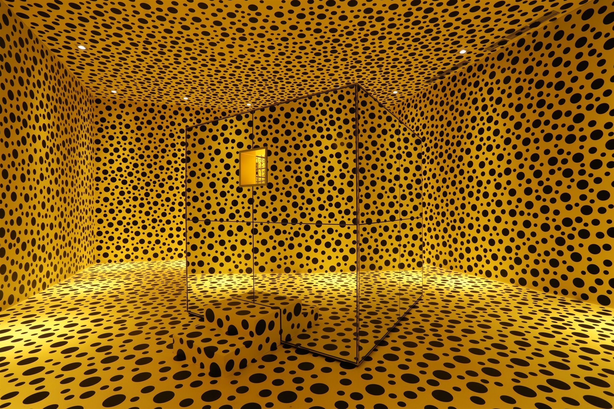 yayoi kusama obra infinity mirrors museo botanico Nueva York
