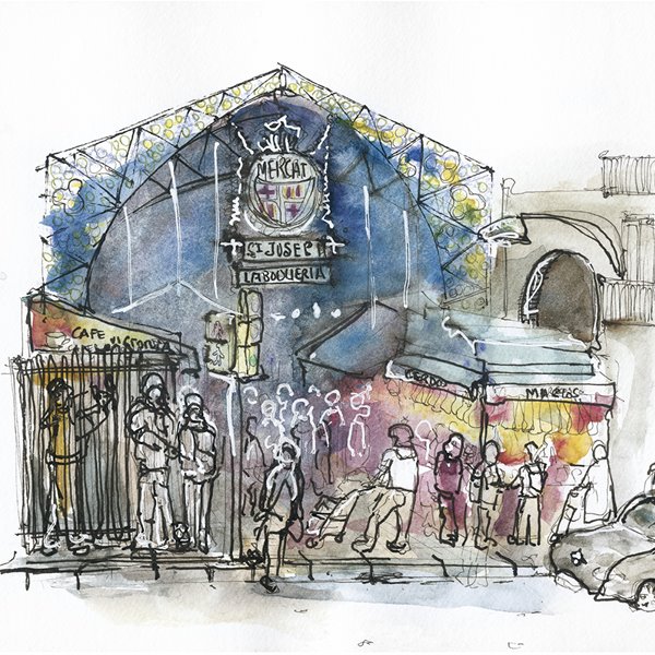 Urban sketching o el arte urbano de "vivir el momento"