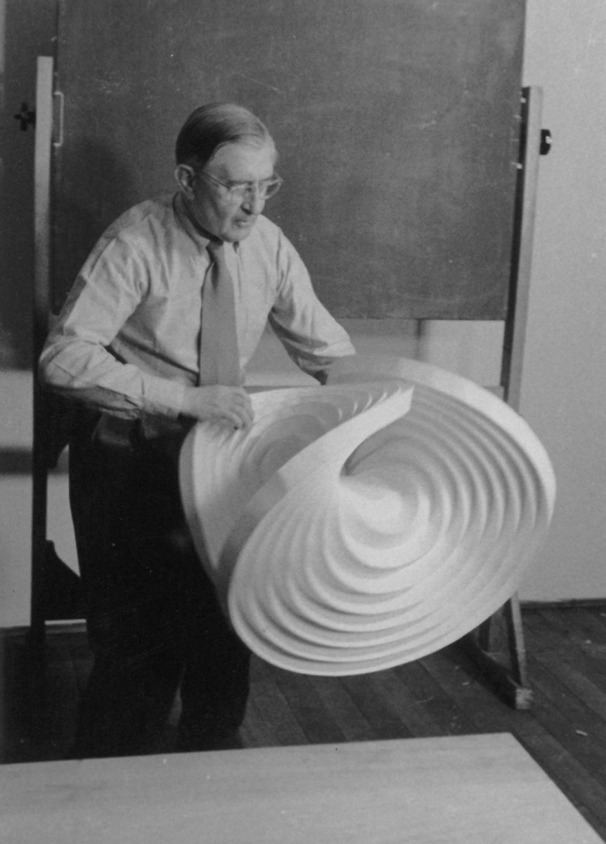 Josef Albers en la escuela de diseño de Ulm